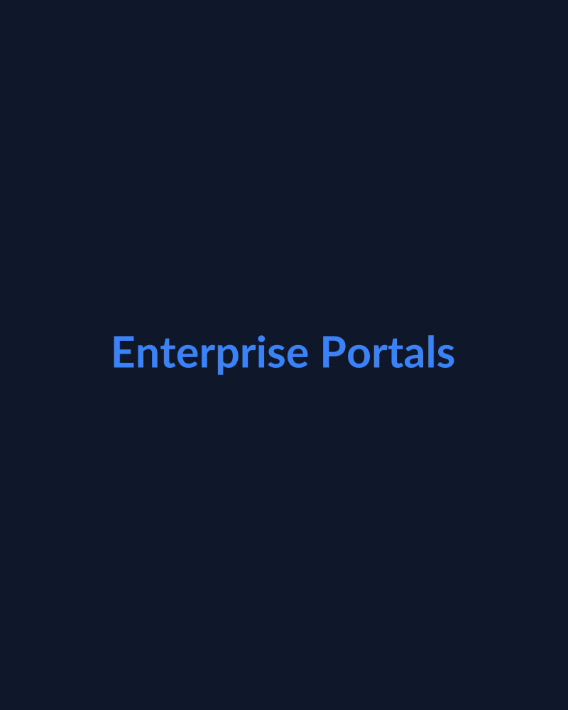 Enterprise Portals