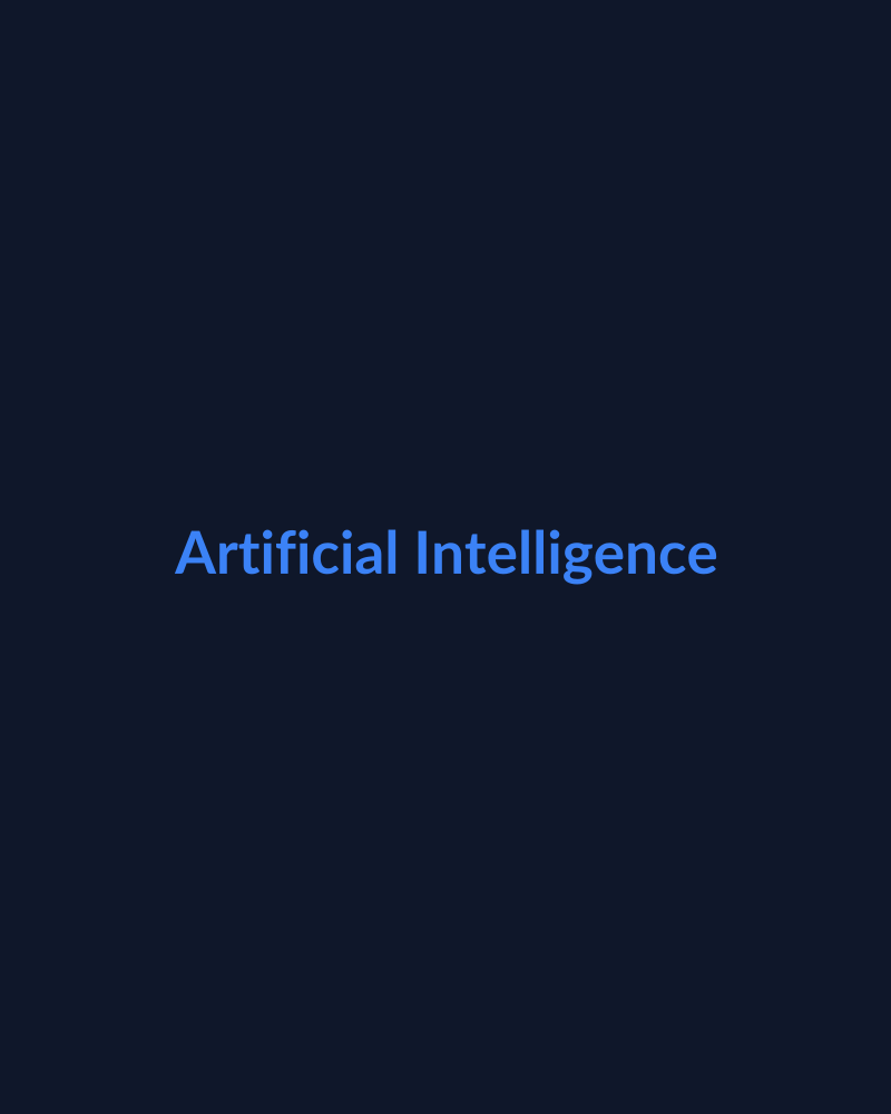 Artificial Intelligence